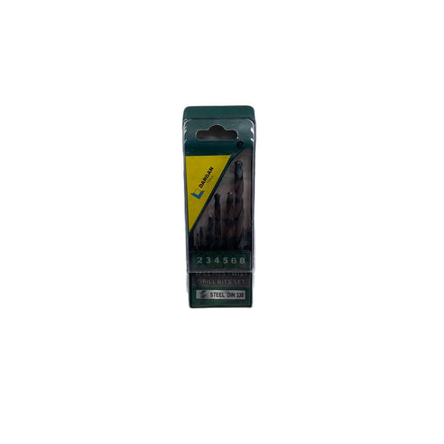 DRILL BIT  SET  6 PCE HSS